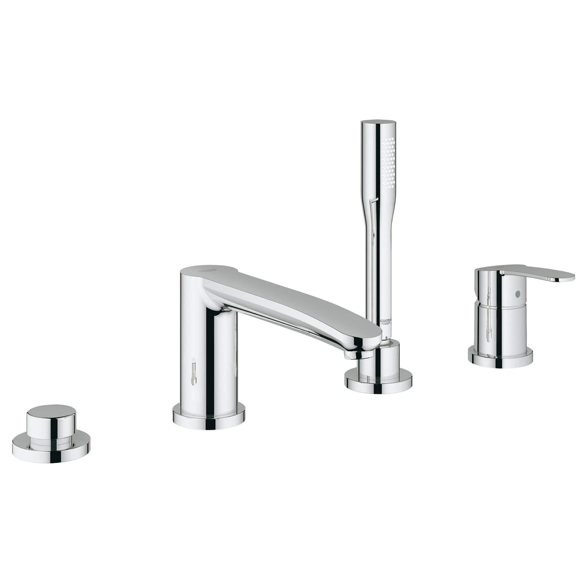 Eurostyle Cosmopolitan Roman Tub Filler With Personal Hand Shower GROHE CHROME